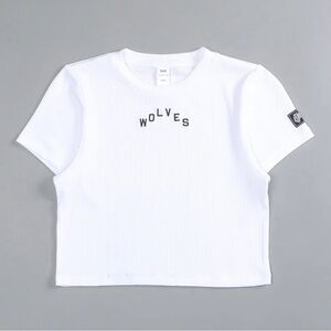 Pyramid "Kara" Tee in White 
L